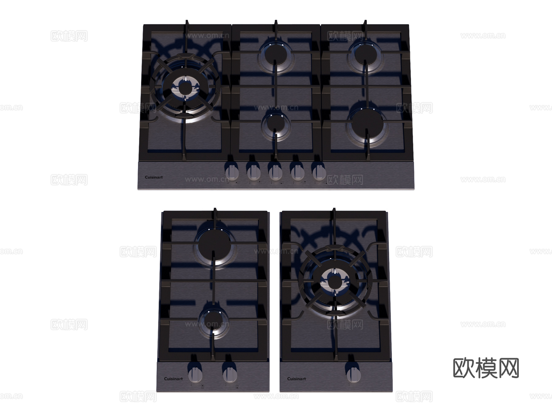 燃气灶 灶台su模型