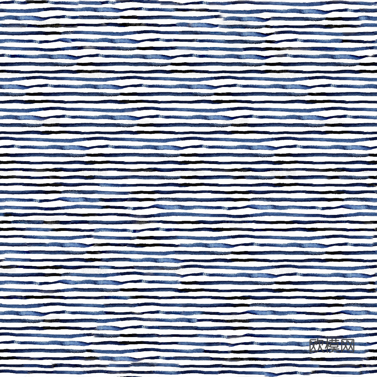 青色靛蓝水彩扎染蜡染布纹纹理35