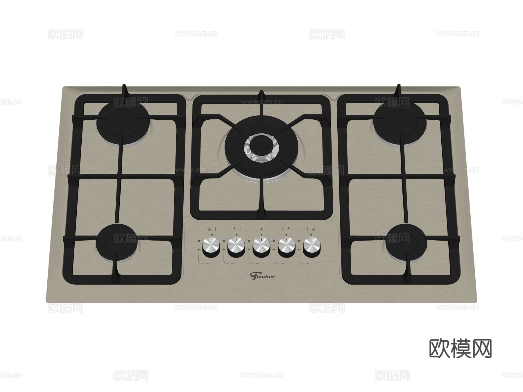燃气灶 灶台su模型