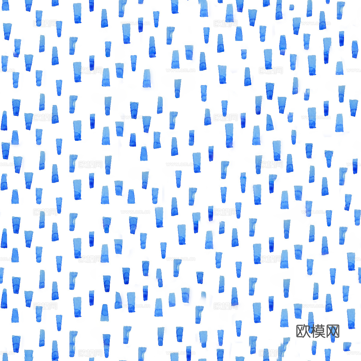 青色靛蓝水彩扎染蜡染布纹纹理38