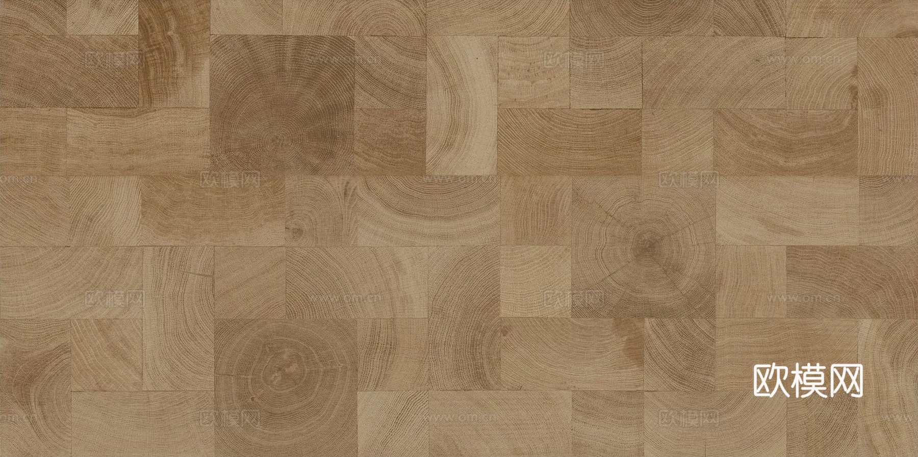 现代黄灰色拼花木纹