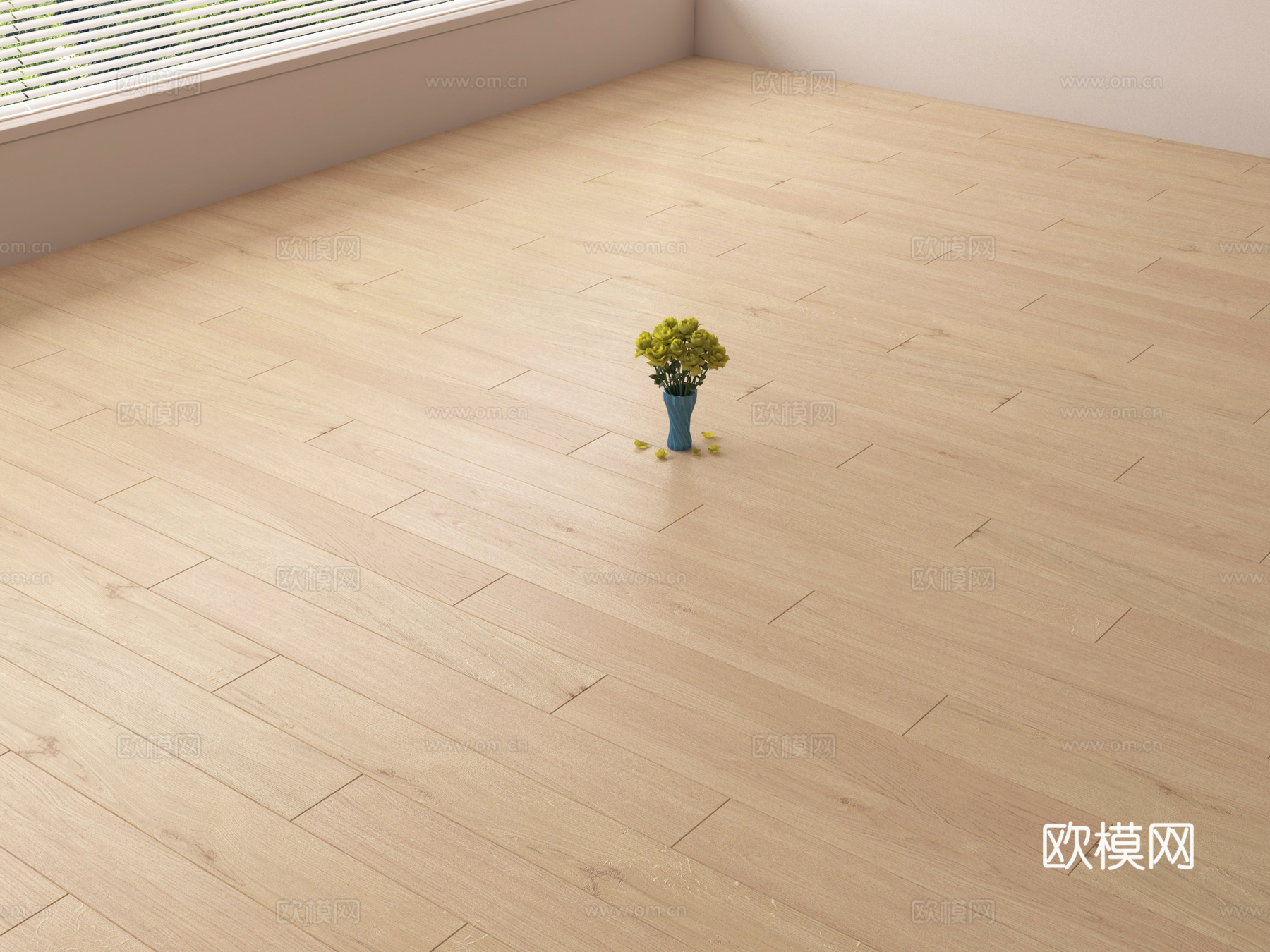 现代地板 实木地板 拼花地板su模型