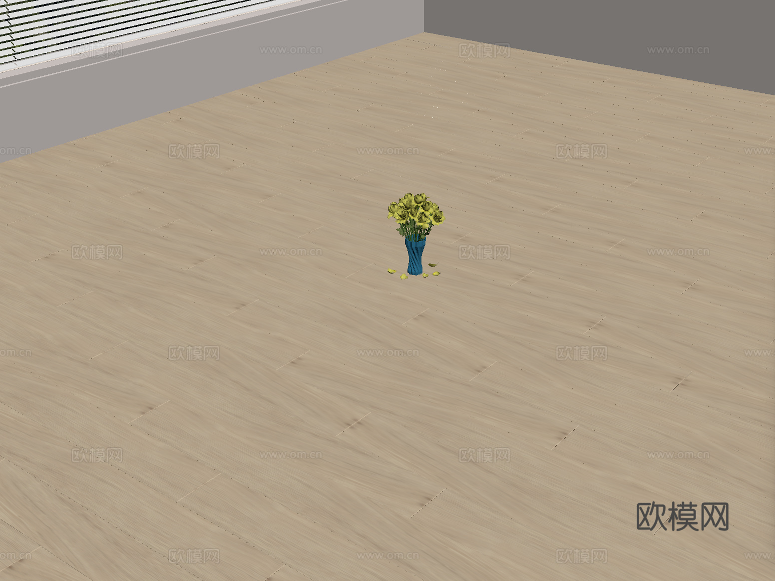 现代地板 实木地板 拼花地板su模型