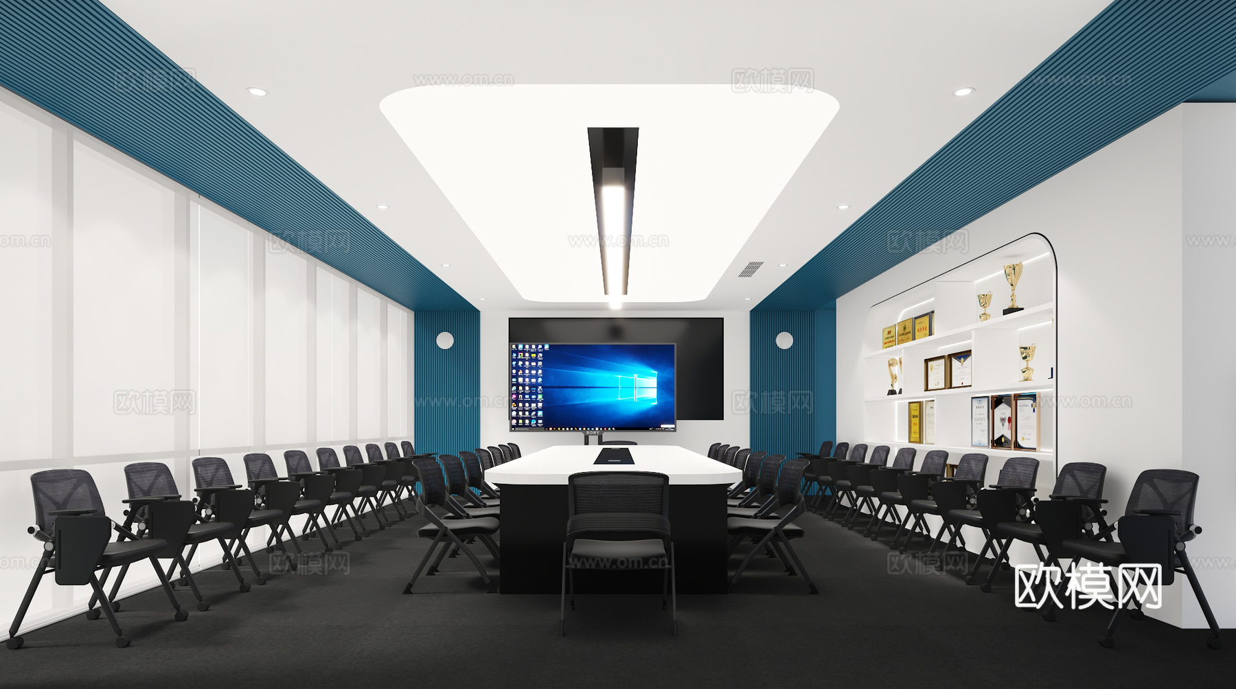 会议室 接待室3d模型下载