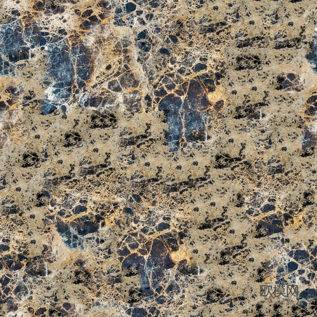 深咖色、浅咖色，棕色，棕黄色大理石纹理3