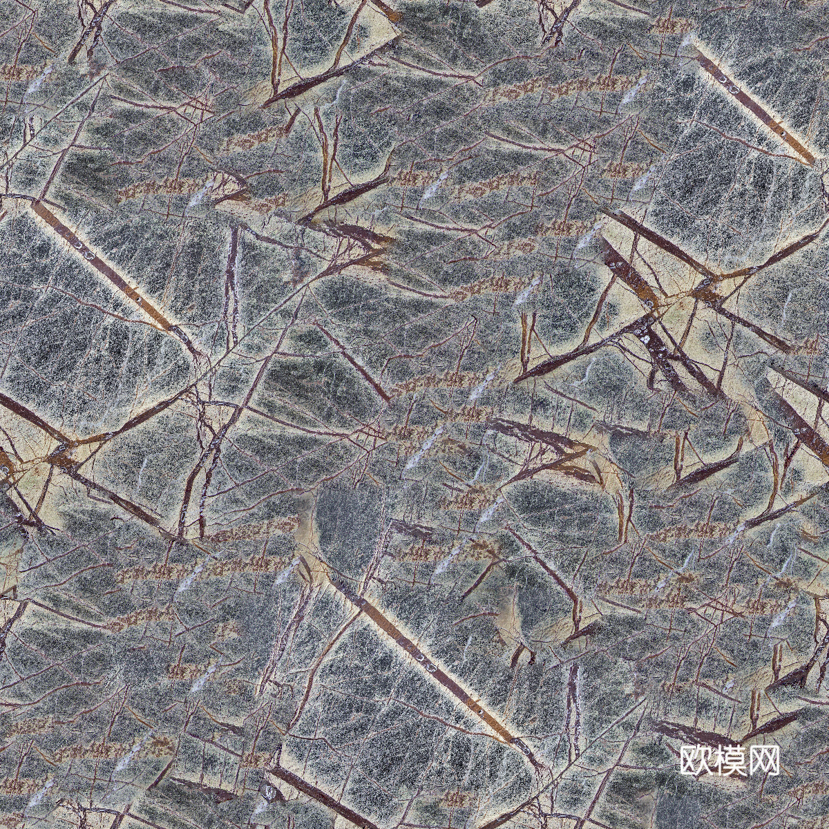 深咖色、浅咖色，棕色，棕黄色大理石纹理25