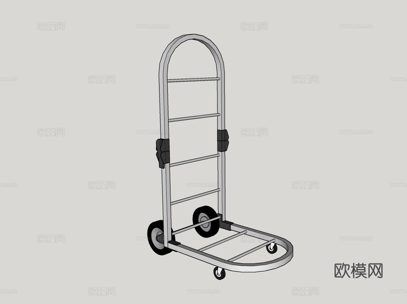 推车su模型