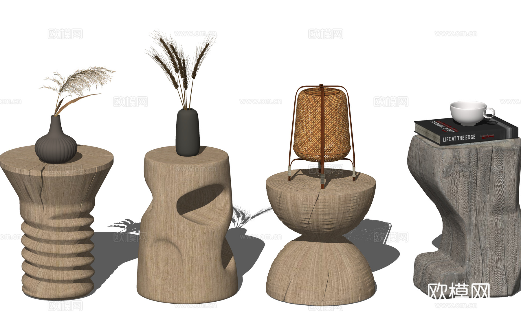 茶台 小品 茶桌椅 茶桌 茶几 器具 茶具su模型