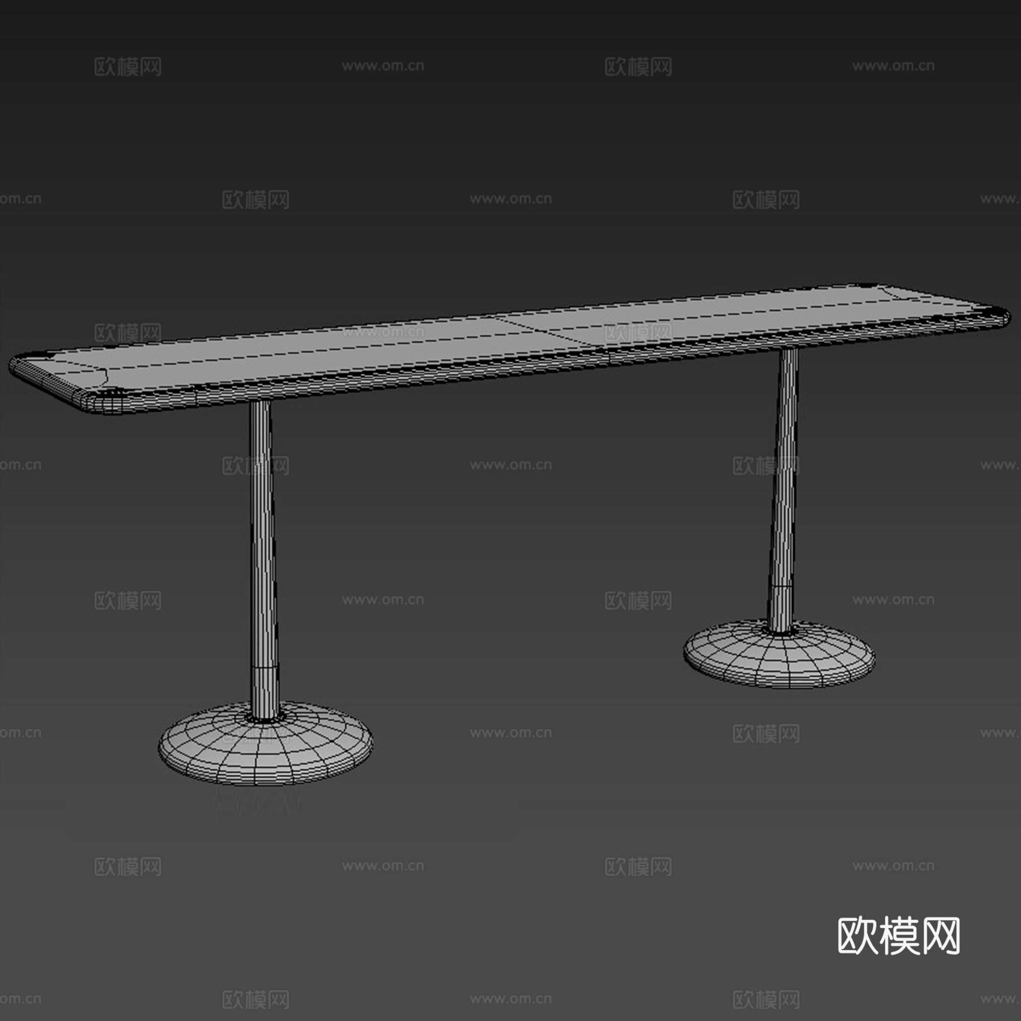 现代 控制台 玄关桌 桌子 装饰桌柜 摆台3d模型