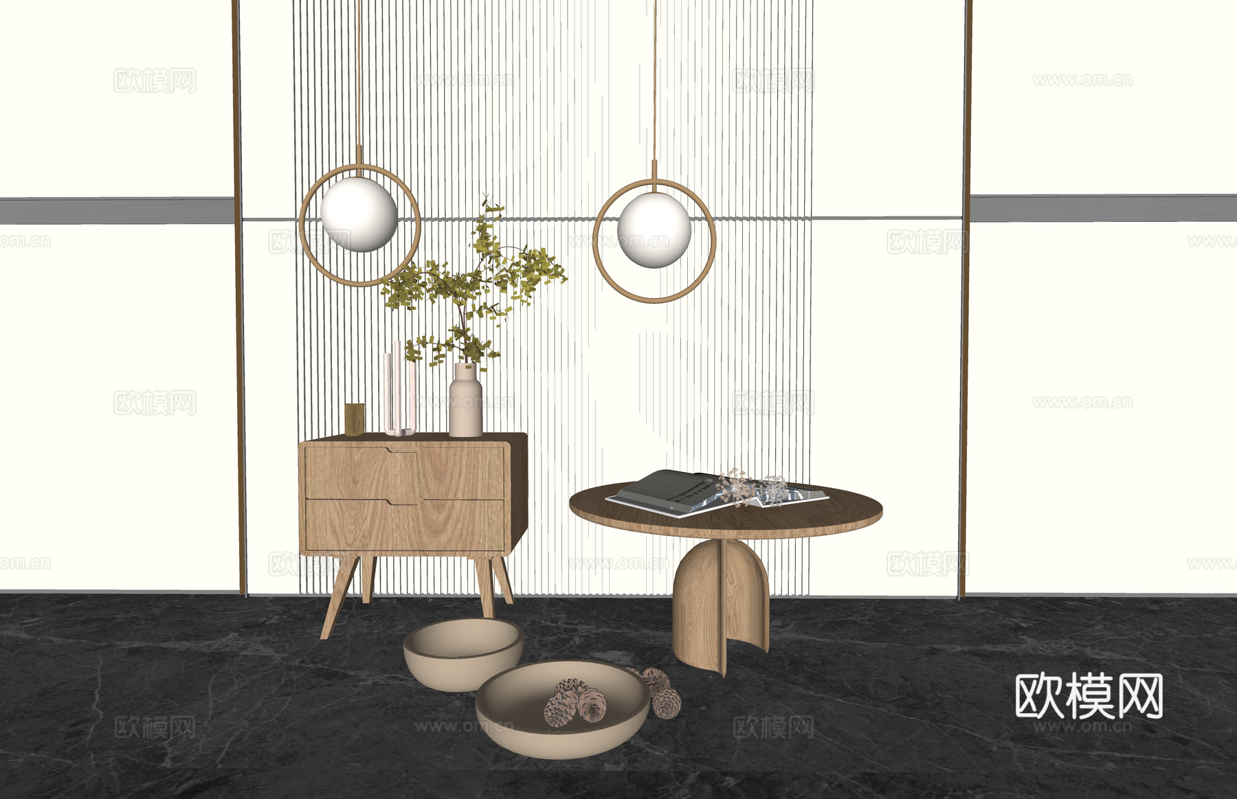 茶台 小品 茶桌椅 茶桌 茶几 器具 茶具su模型