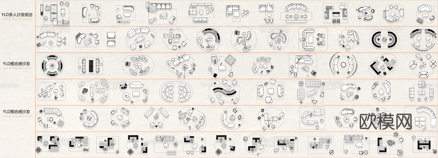精选CAD户型优化专用平面图库cad施工图