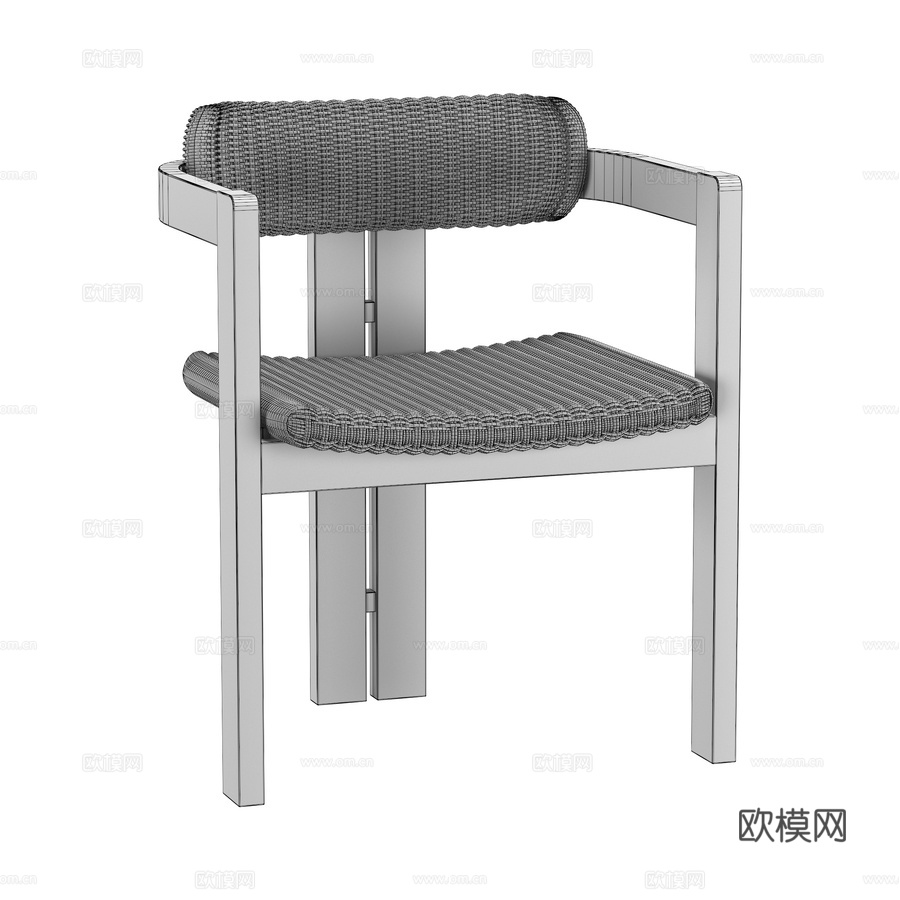 Eichholtz Donato户外餐椅3d模型下载（渲染图7）
