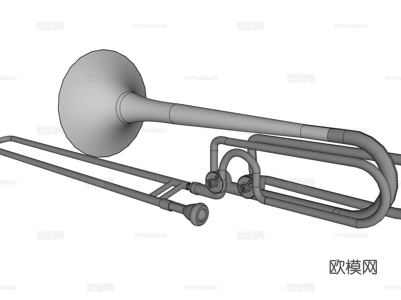 乐器su模型
