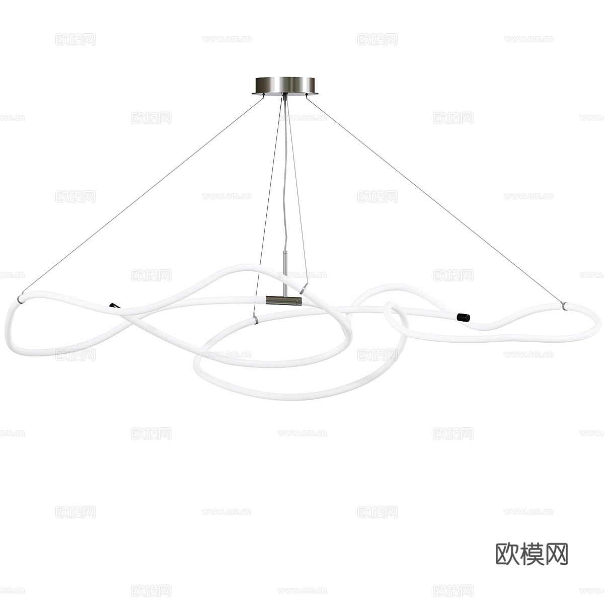 枝形吊燈3d模型下载