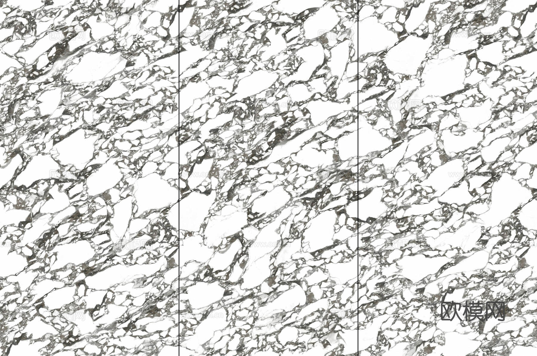 现代宝格丽白 大理石瓷砖 奢石岩板