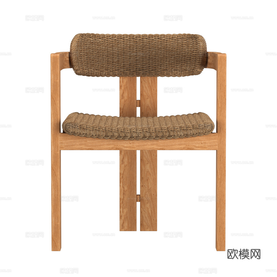 Eichholtz Donato户外餐椅3d模型下载（渲染图5）