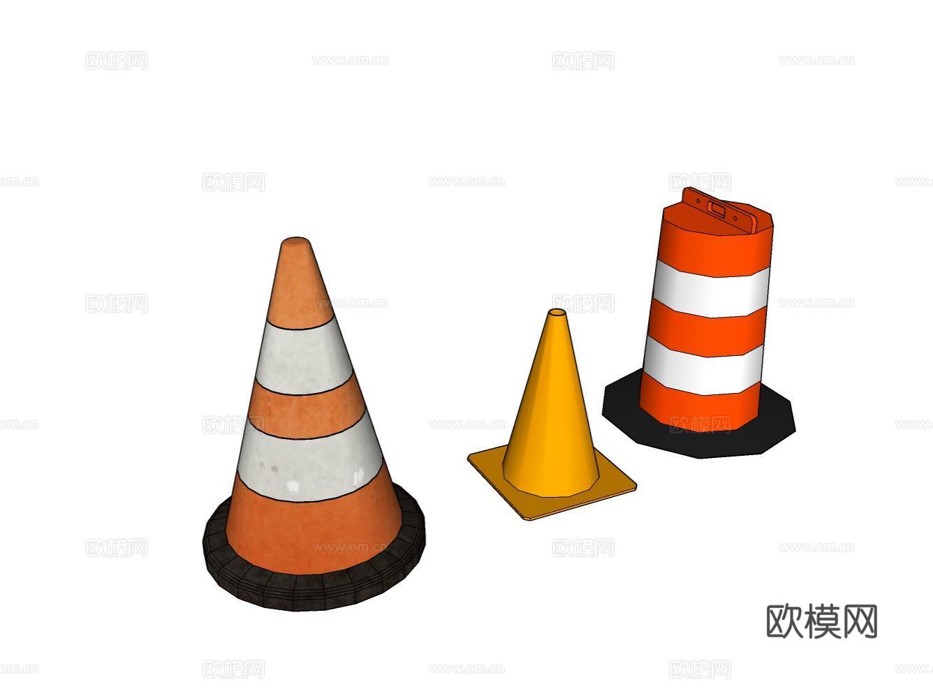 交通设施su模型