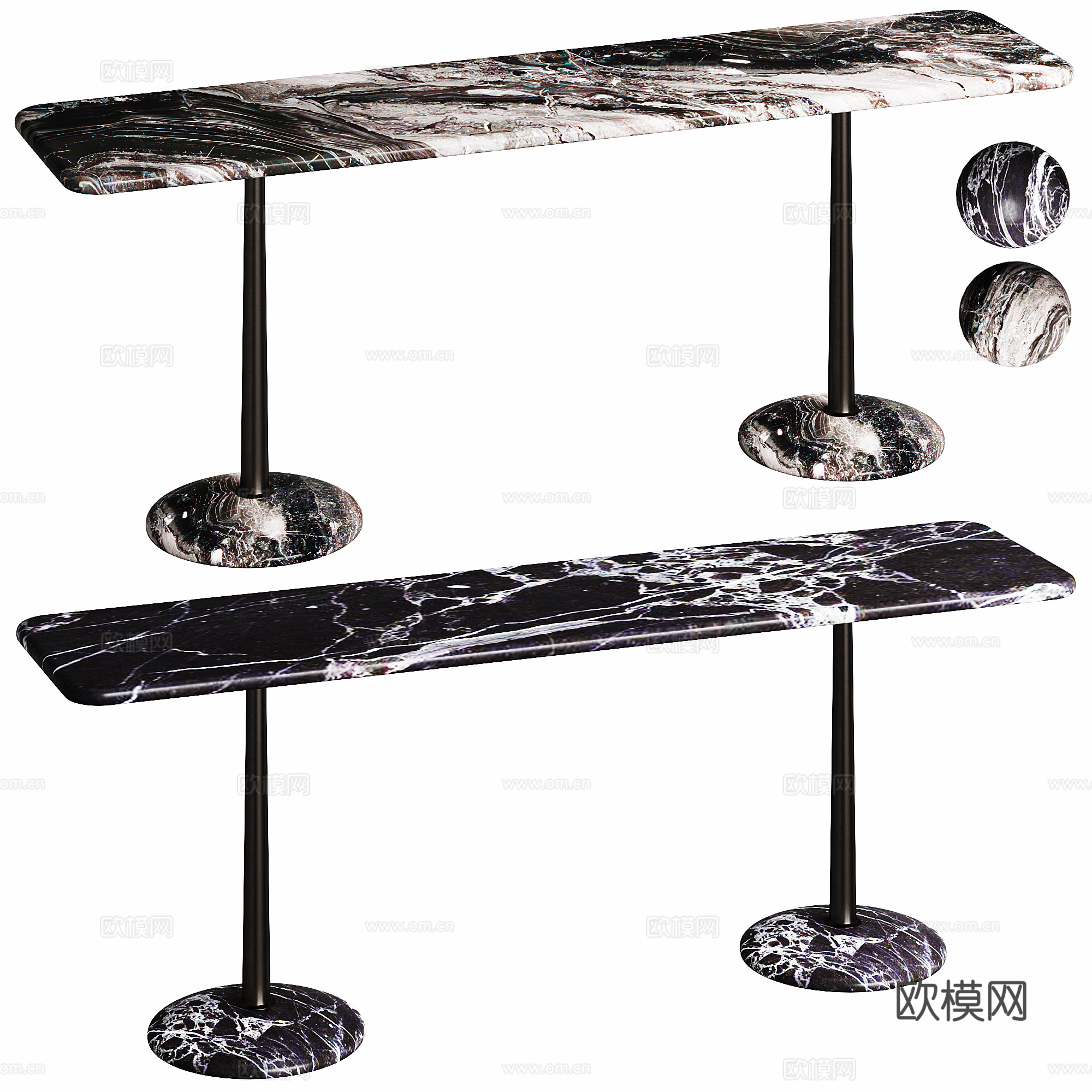 现代 控制台 玄关桌 桌子 装饰桌柜 摆台3d模型