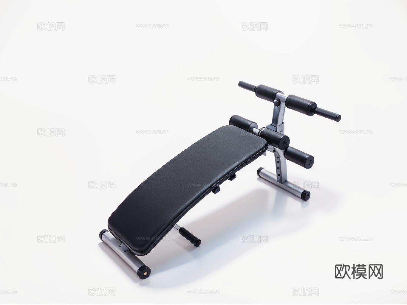 健身器材su模型