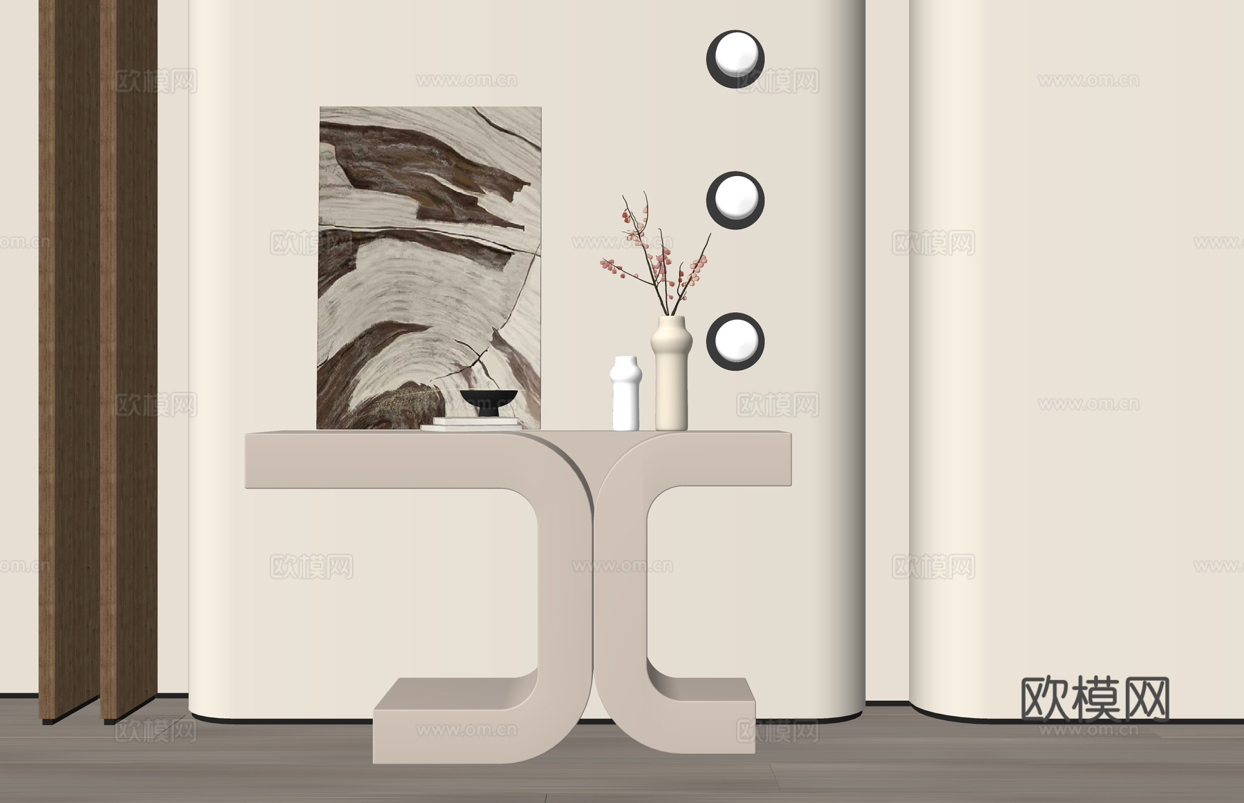 小品 器具 茶几 茶桌 茶台 茶具 茶桌椅su模型