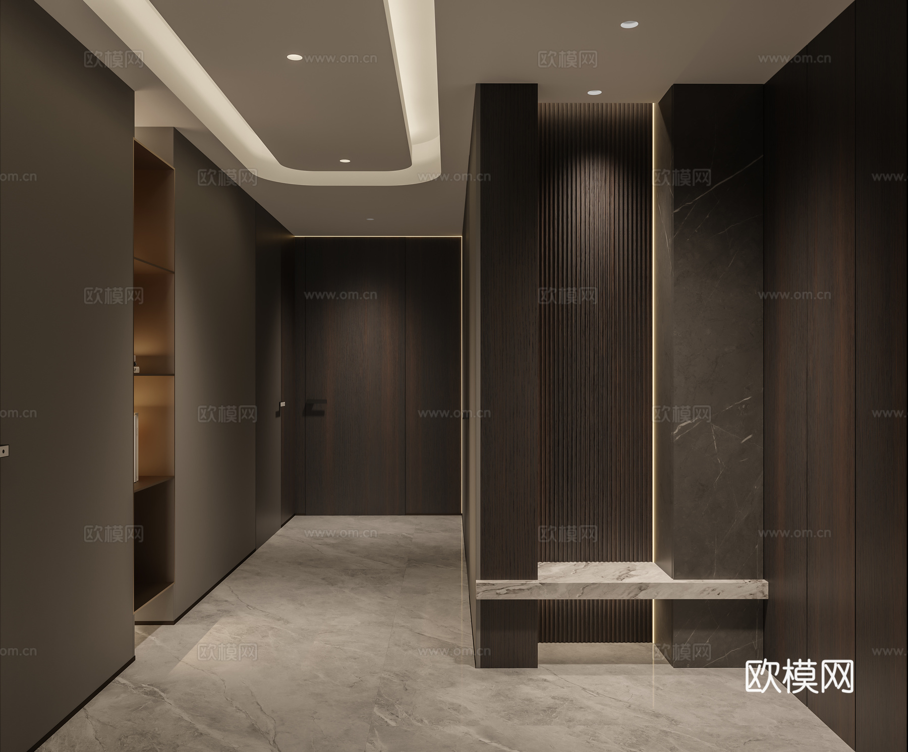 意式客餐厅3d模型下载（渲染图6）