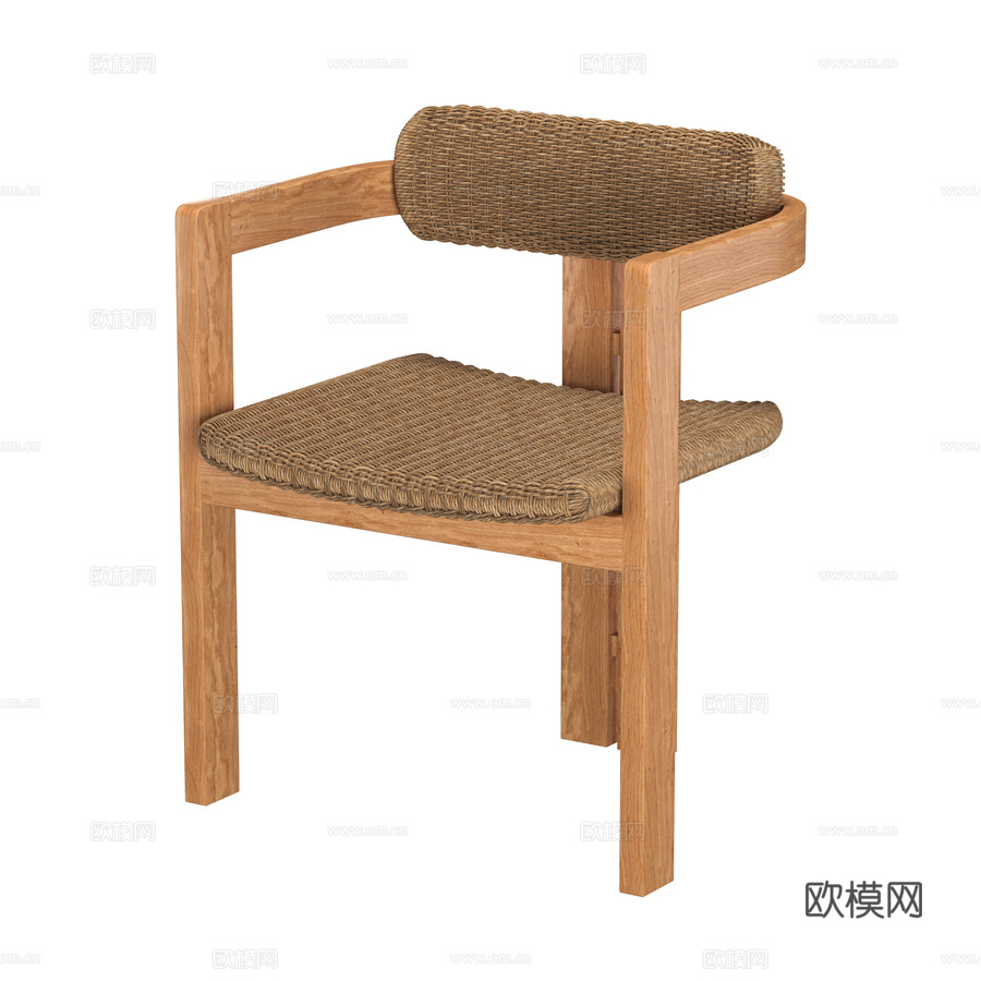 Eichholtz Donato户外餐椅3d模型下载（渲染图4）