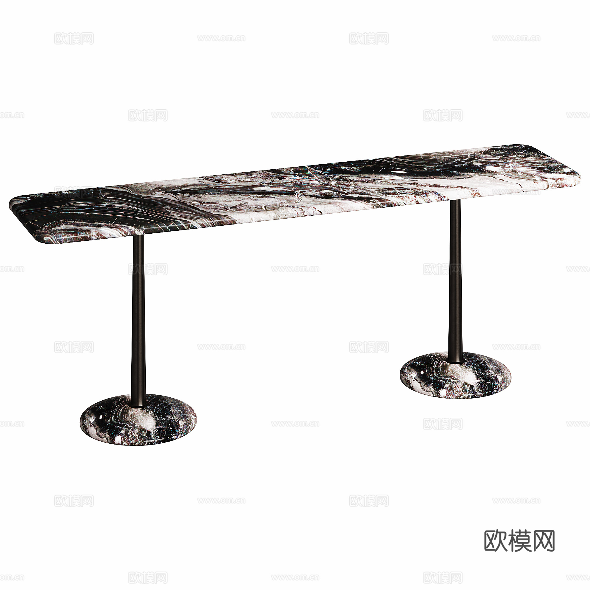 现代 控制台 玄关桌 桌子 装饰桌柜 摆台3d模型