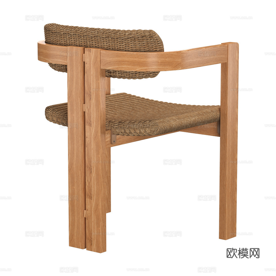 Eichholtz Donato户外餐椅3d模型下载（渲染图2）