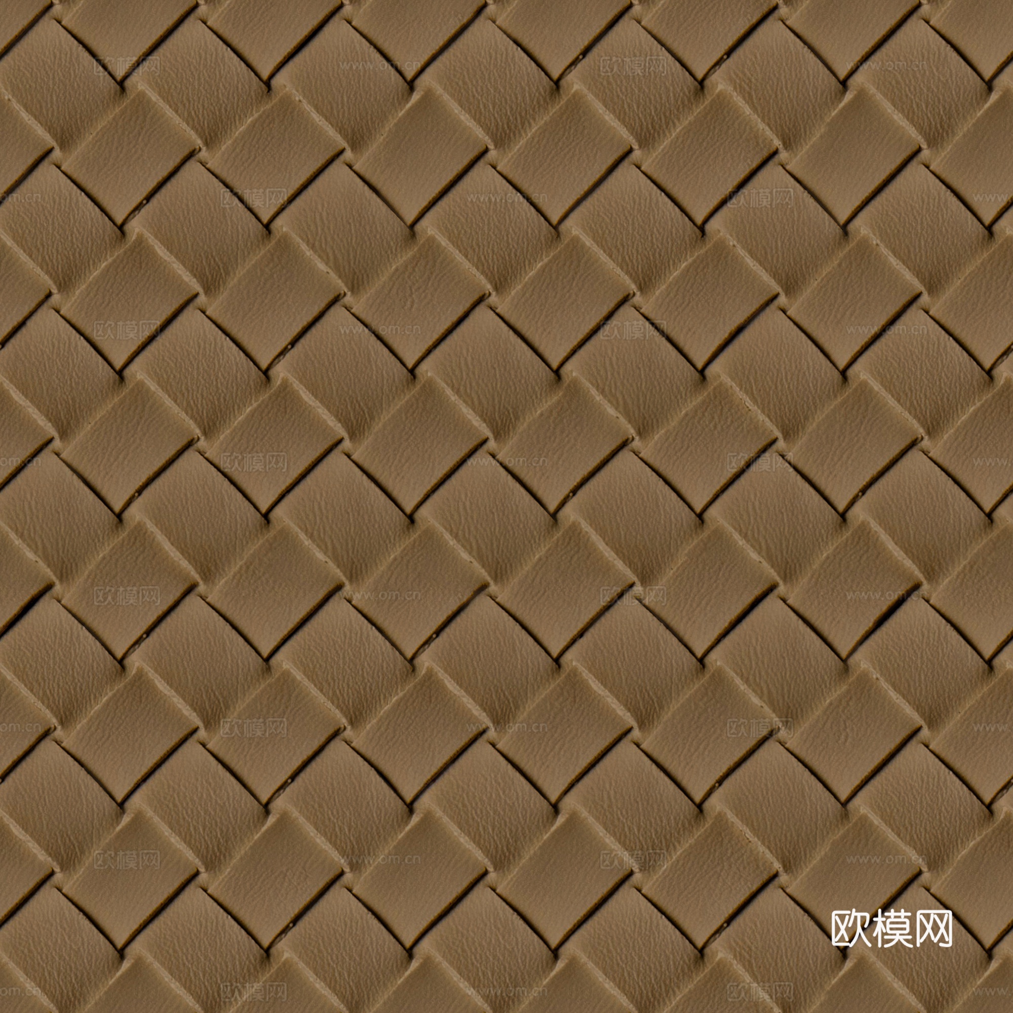 中式无缝侘寂编织皮 编织皮革 皮纹贴图
