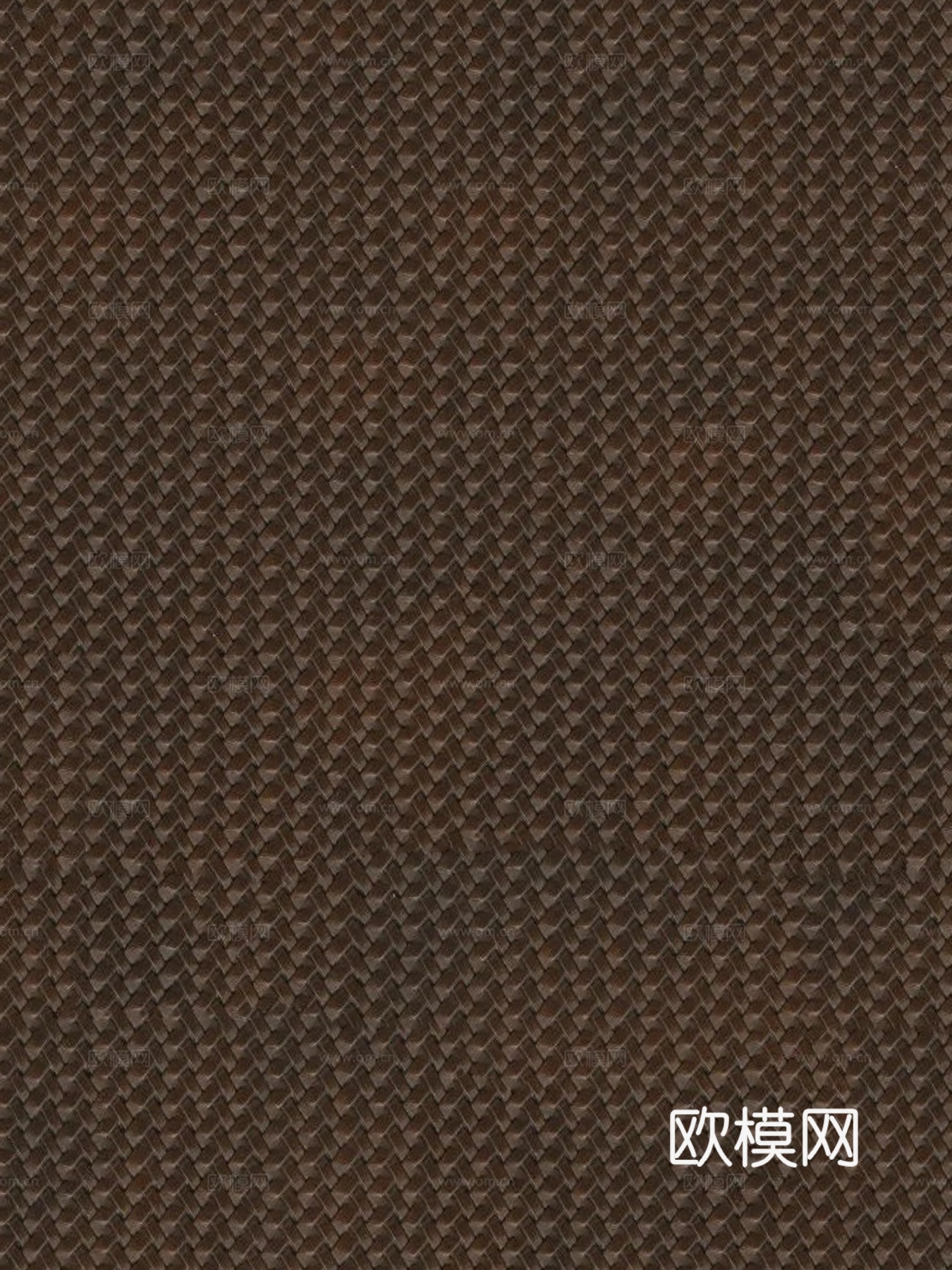 现代中古无缝深棕编织纹理 编织皮