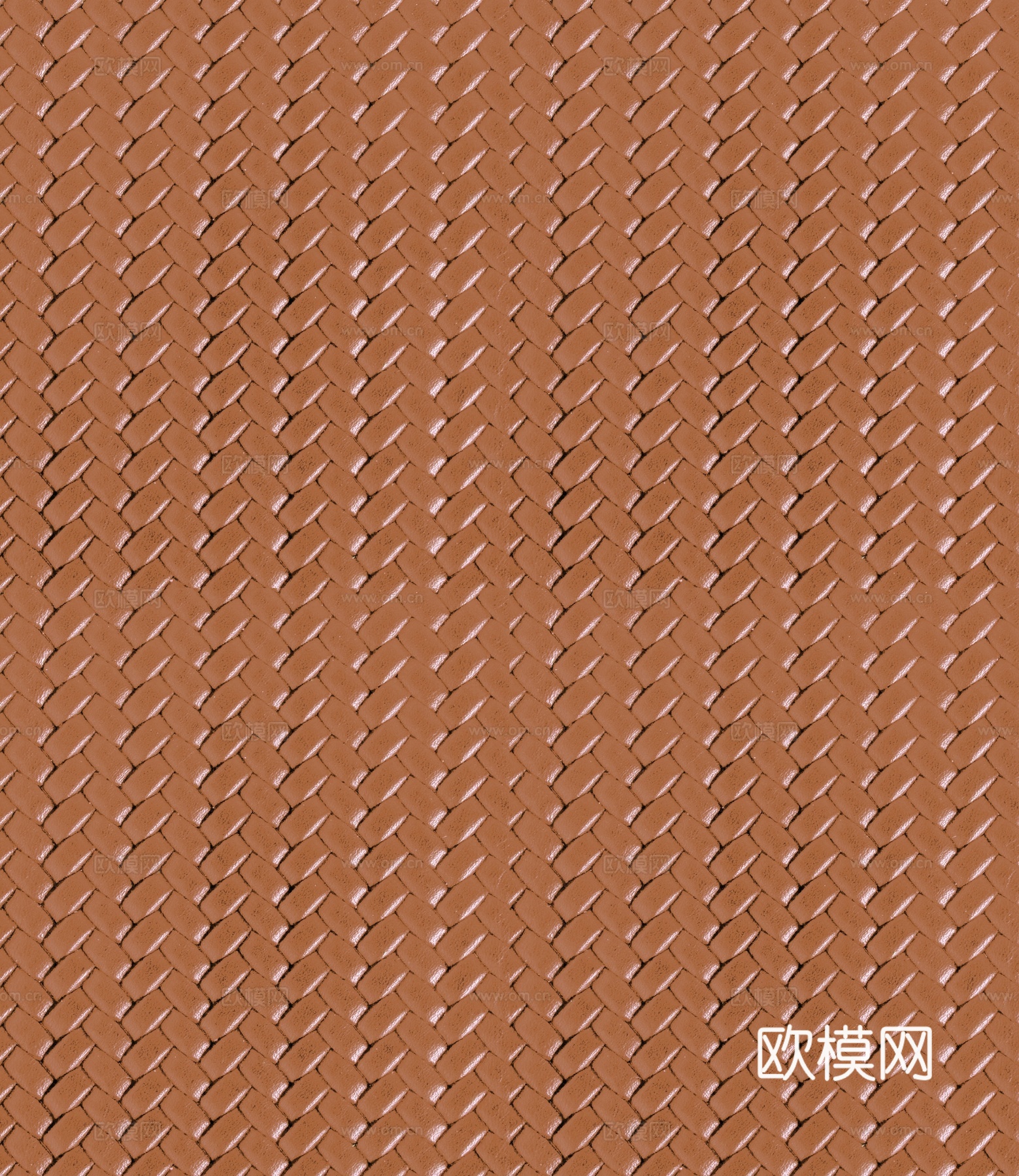 现代轻奢编织皮 橙色皮纹编织贴图