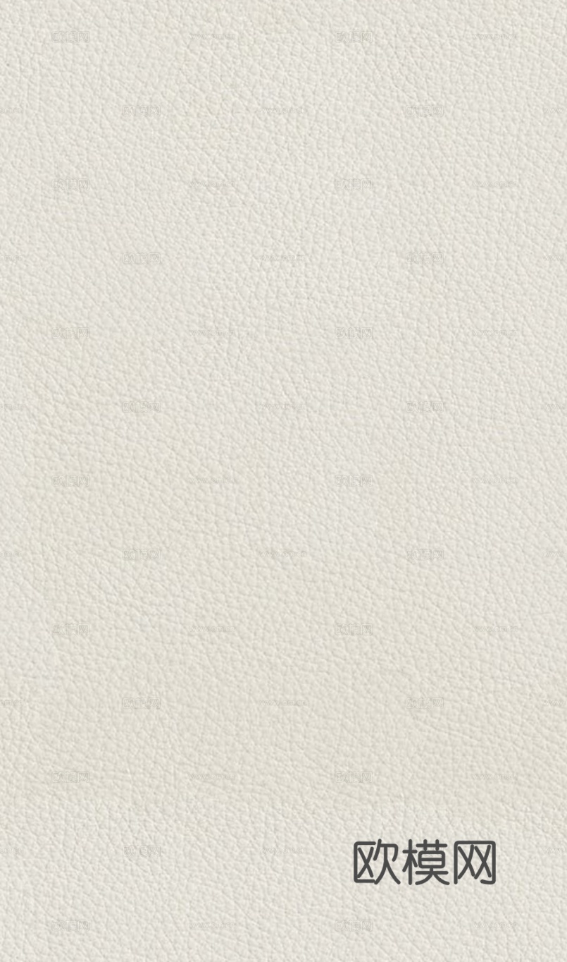 现代细纹无缝奶油白皮革皮纹贴图