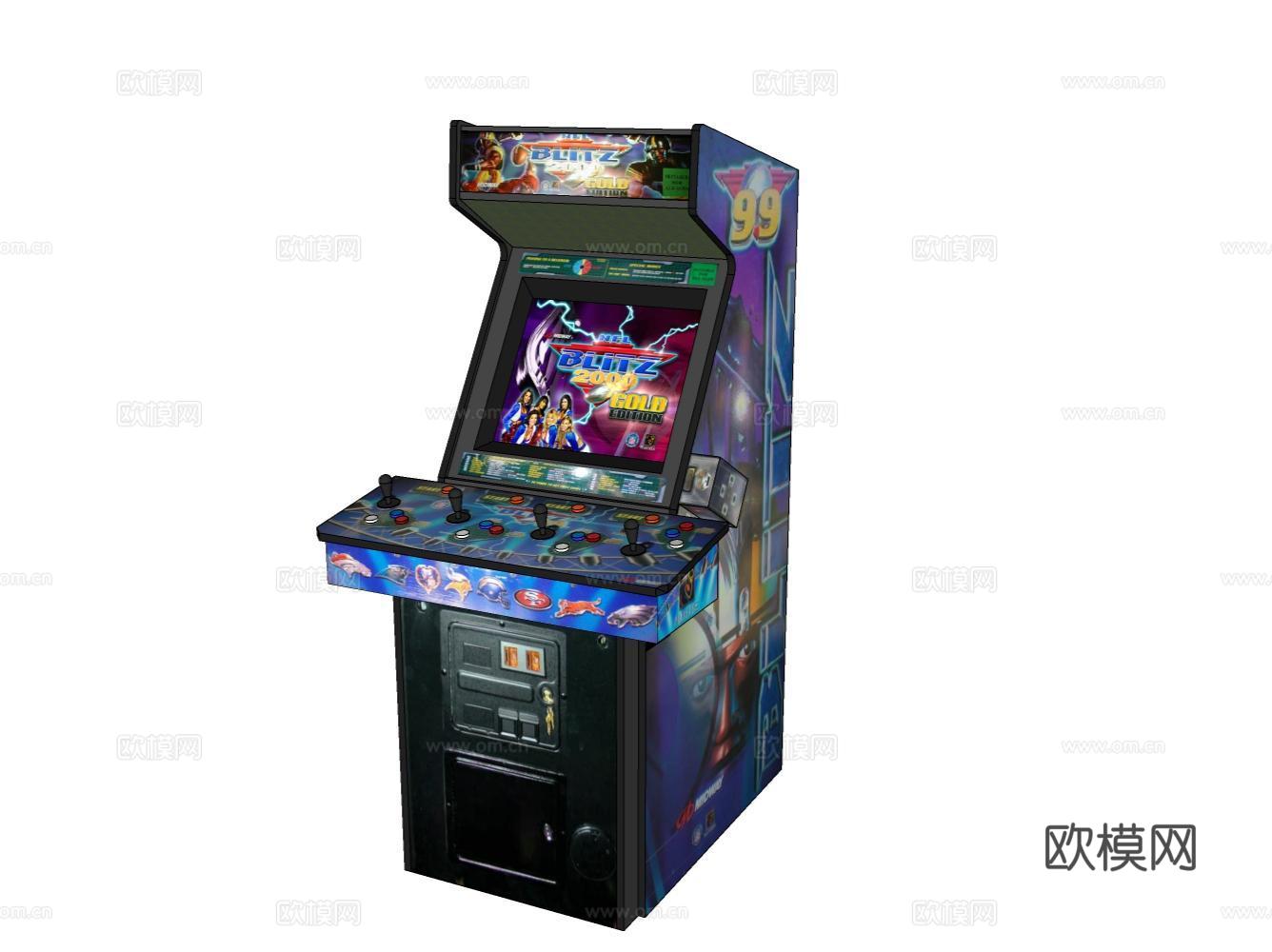 游乐设备su模型下载（渲染图2）