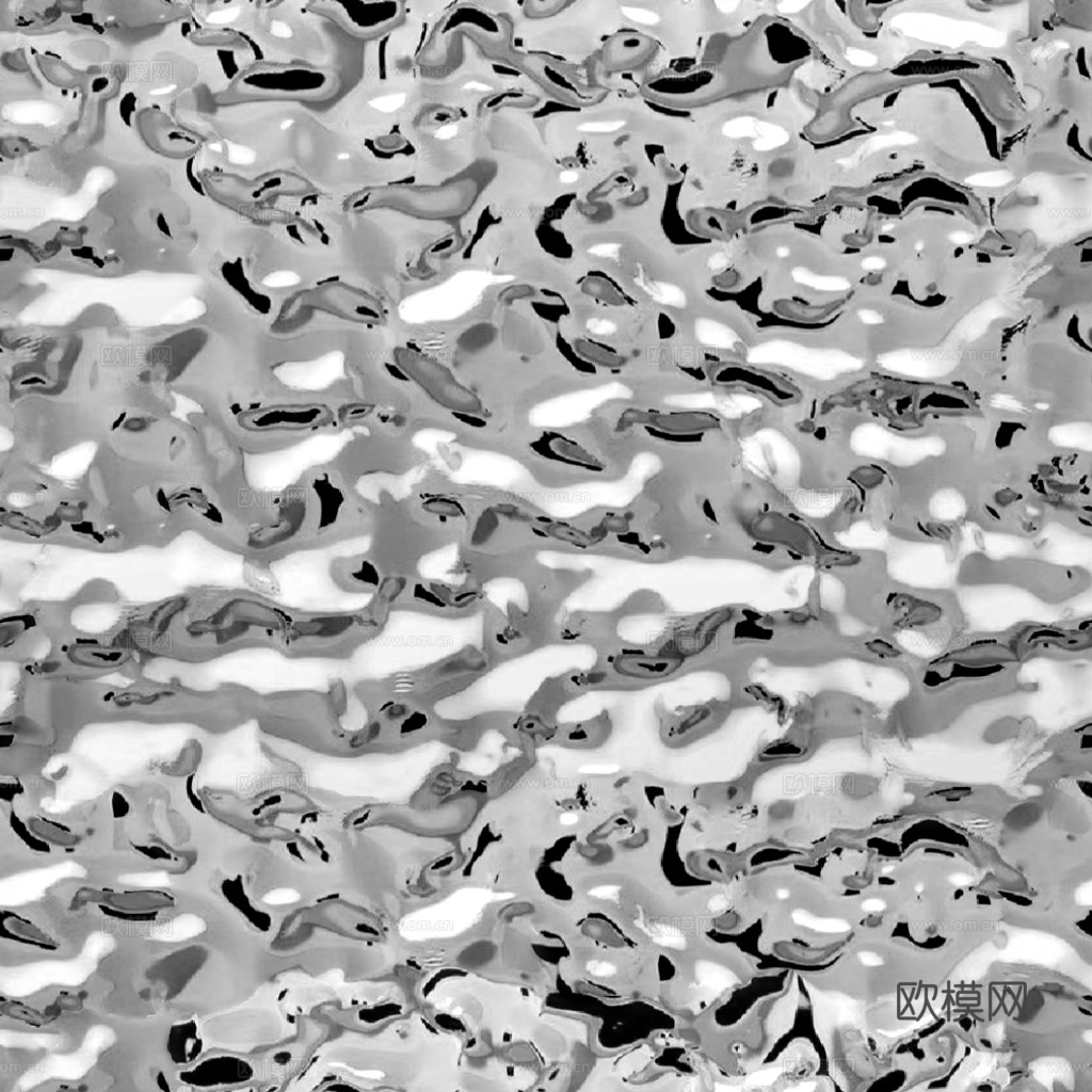 现代水波纹金属 无缝银色水波纹不锈钢金属