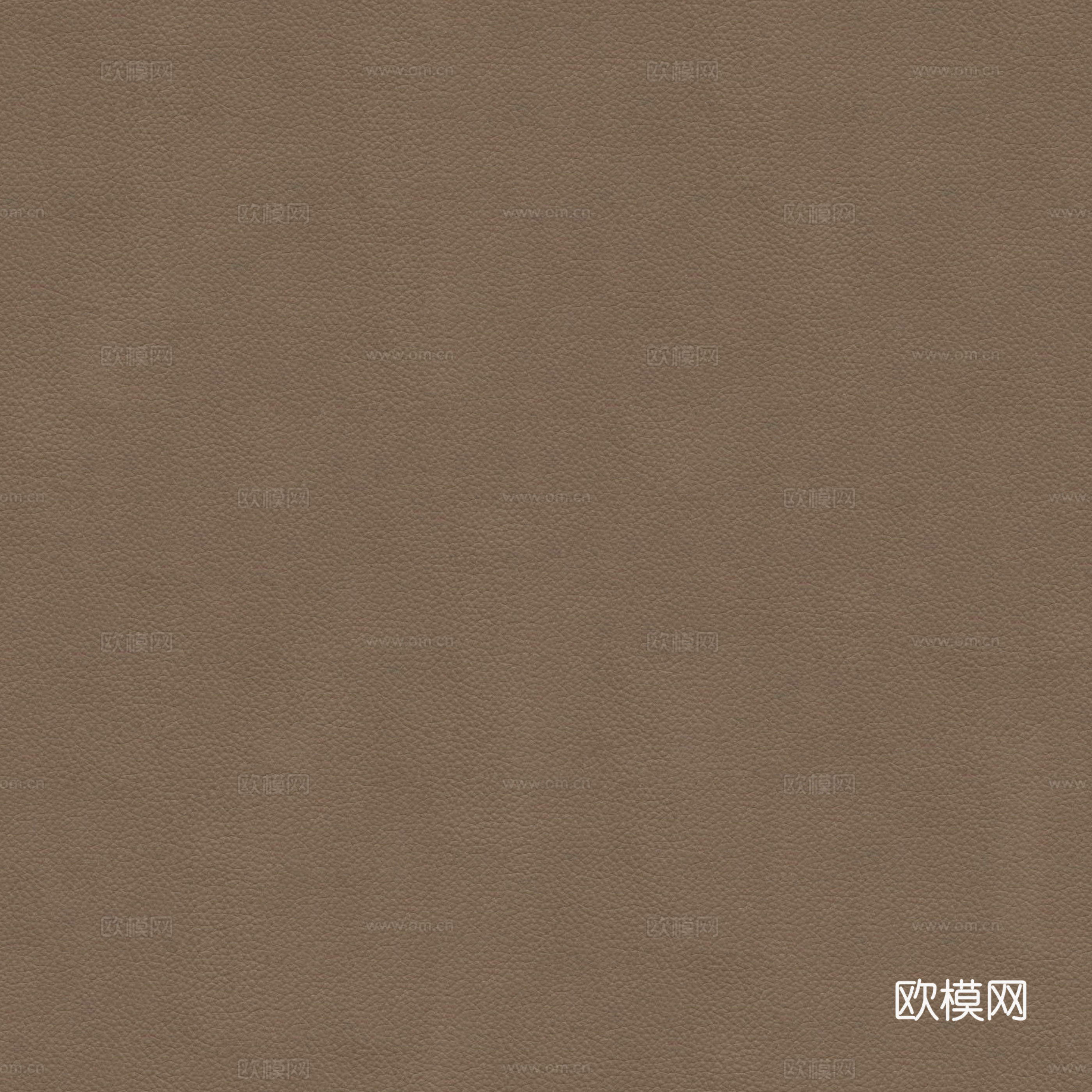 现代细纹无缝咖色皮革纹理 哑光皮革贴图