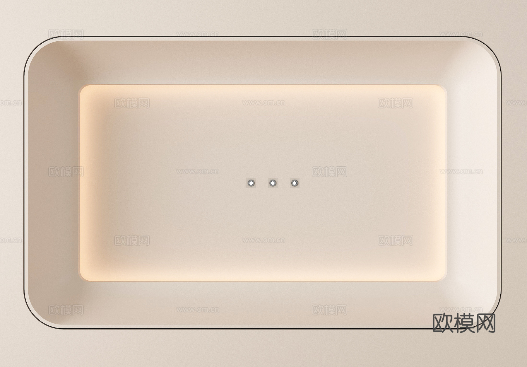 现代天花吊顶 装饰吊顶su模型