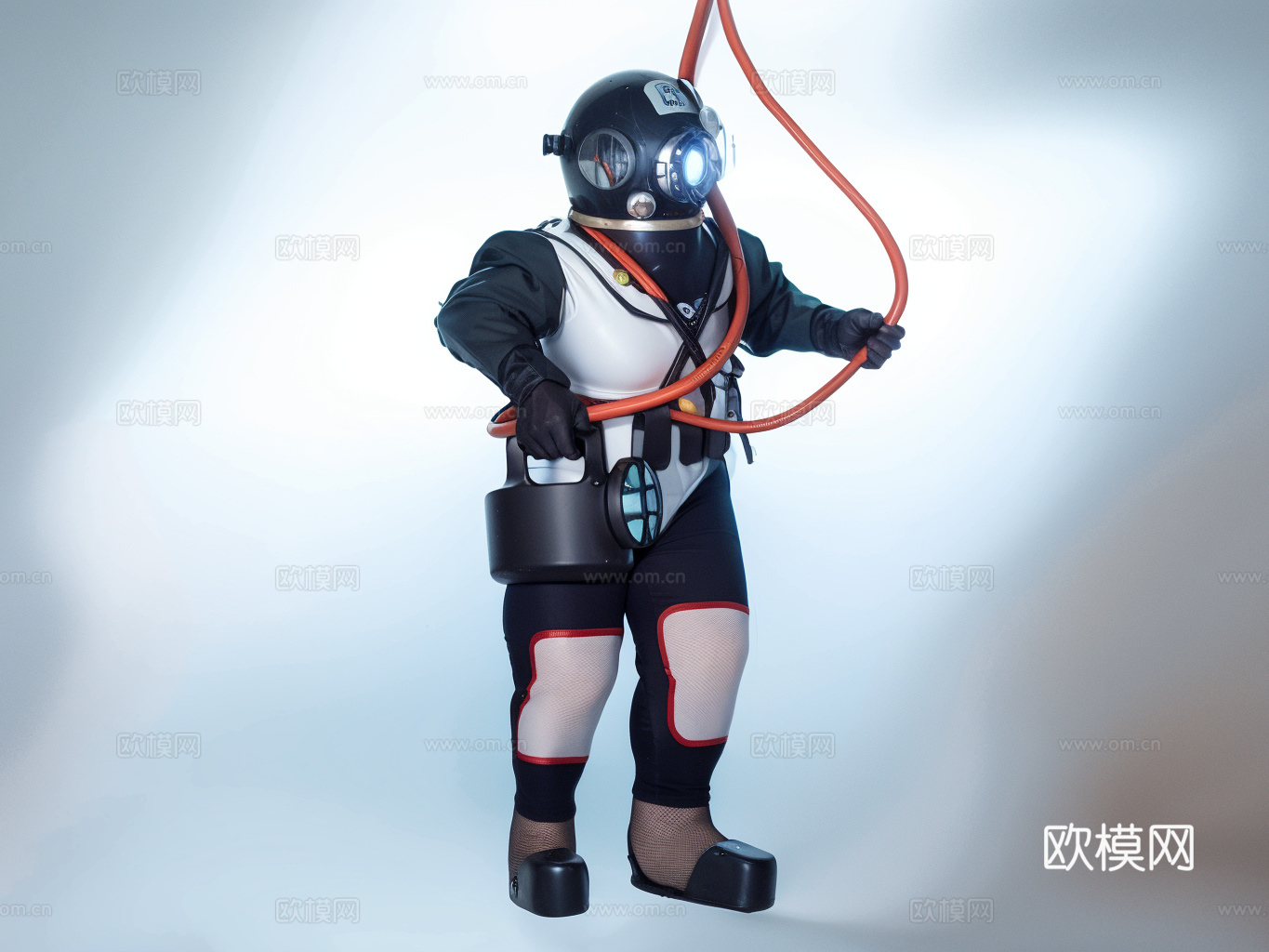 工业设备su模型