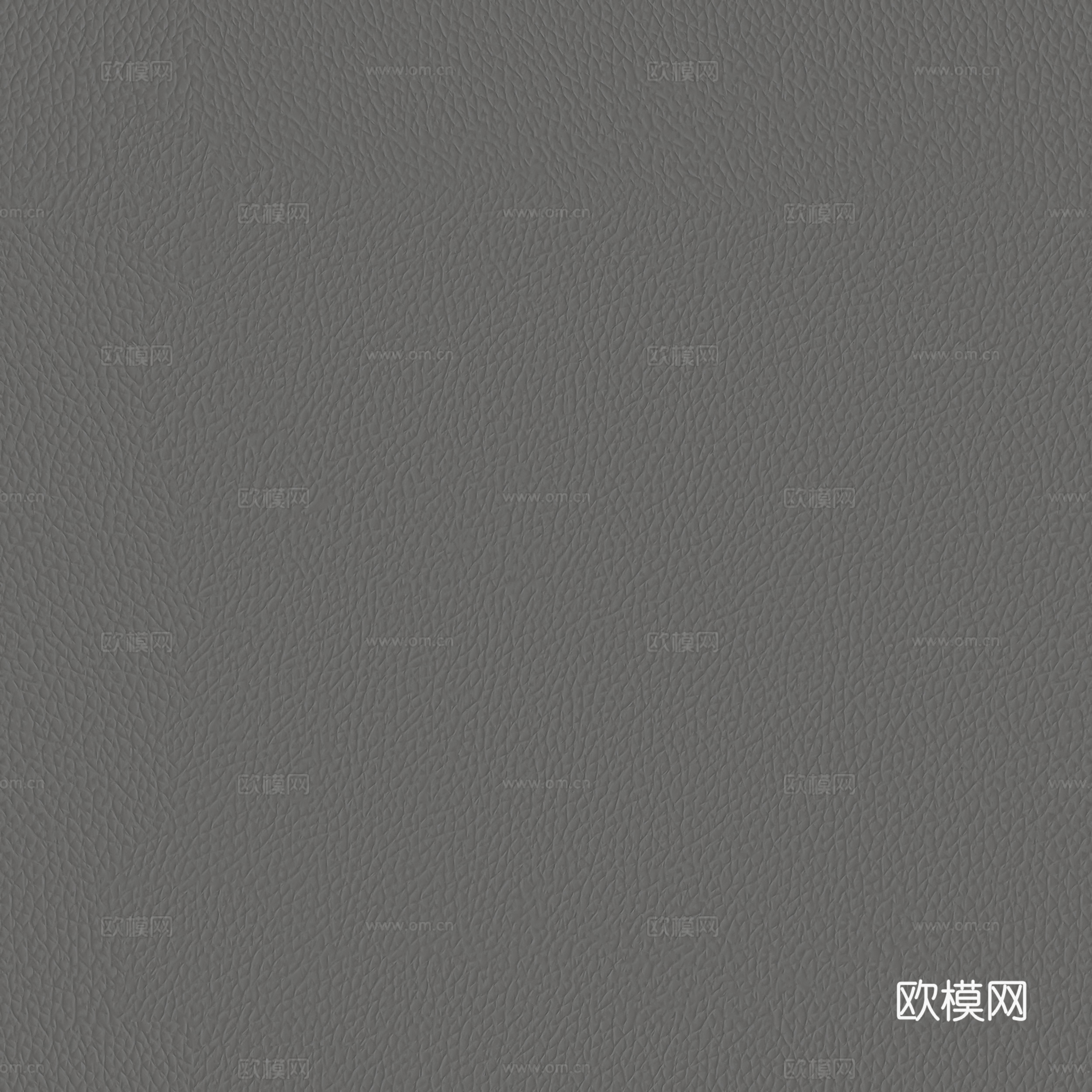 现代无缝细纹皮革灰色皮革贴图
