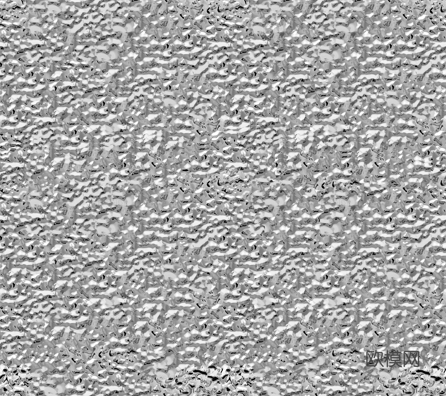 现代水波纹金属 无缝银色水波纹不锈钢金属