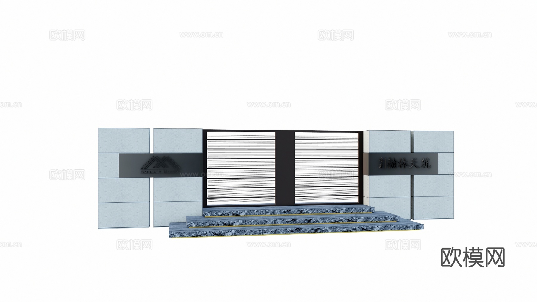 庭院灯 门 室内造景 屋顶花园 阳光房 庭院门 室内景观 庭su模型