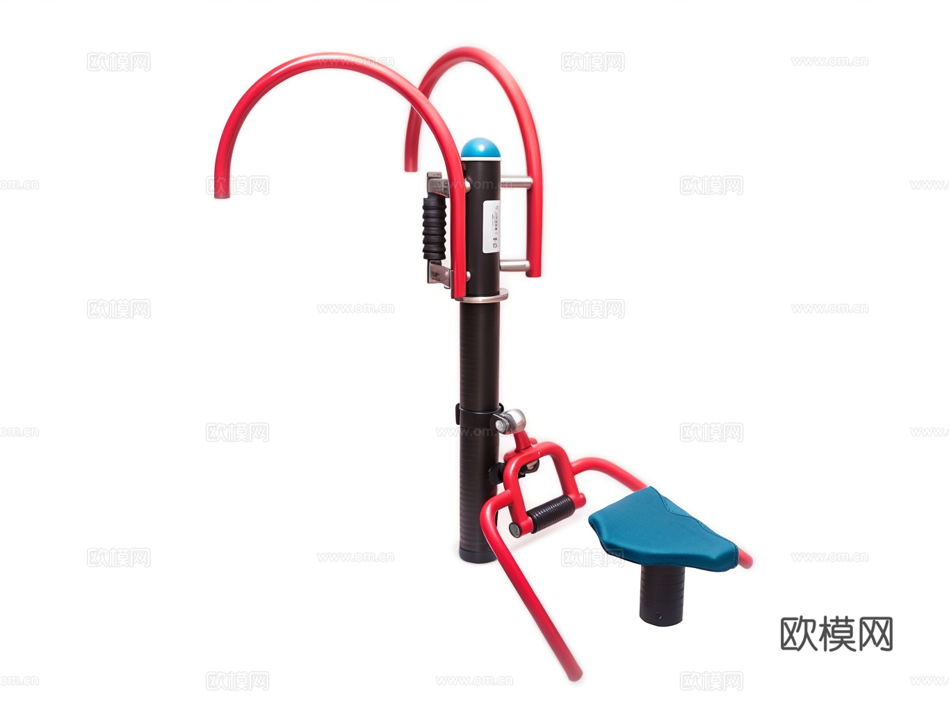 健身器材su模型