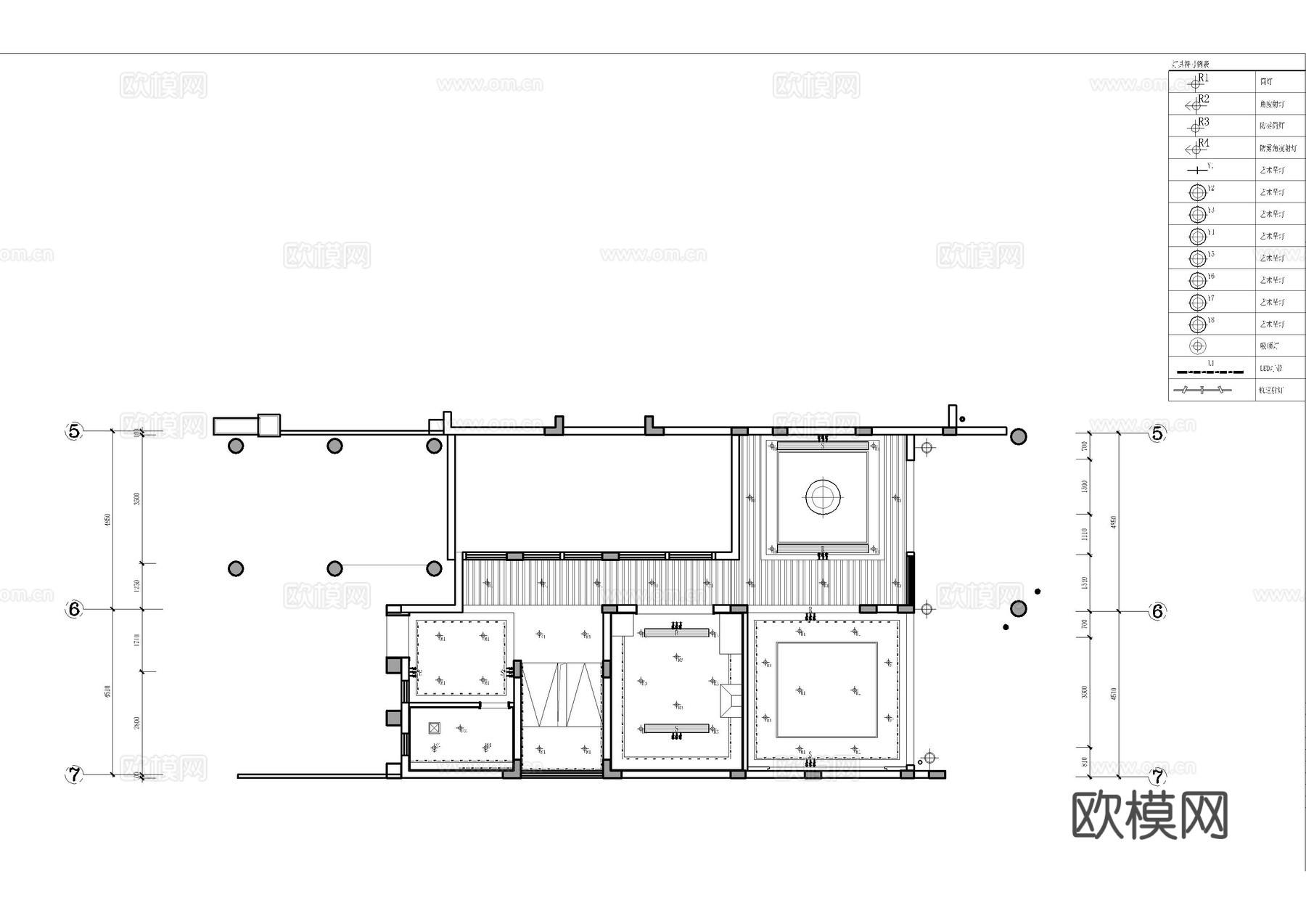 海南琼海民宿施工图cad施工图