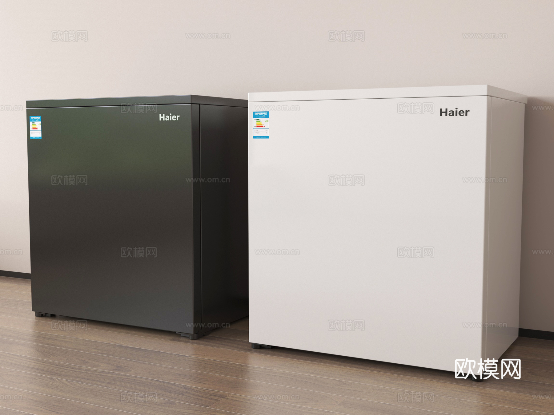 现代冰柜 冷藏柜su模型