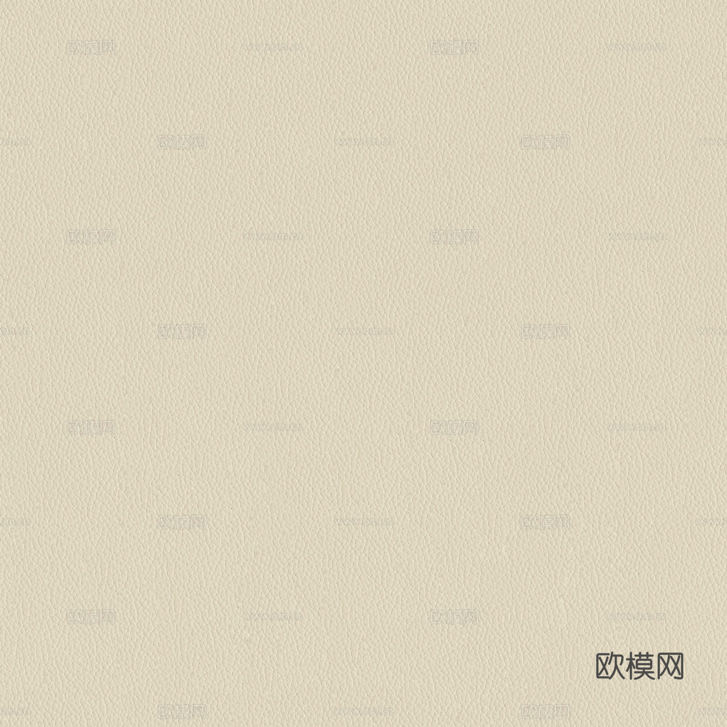 现代细纹无缝奶油白皮革皮纹贴图