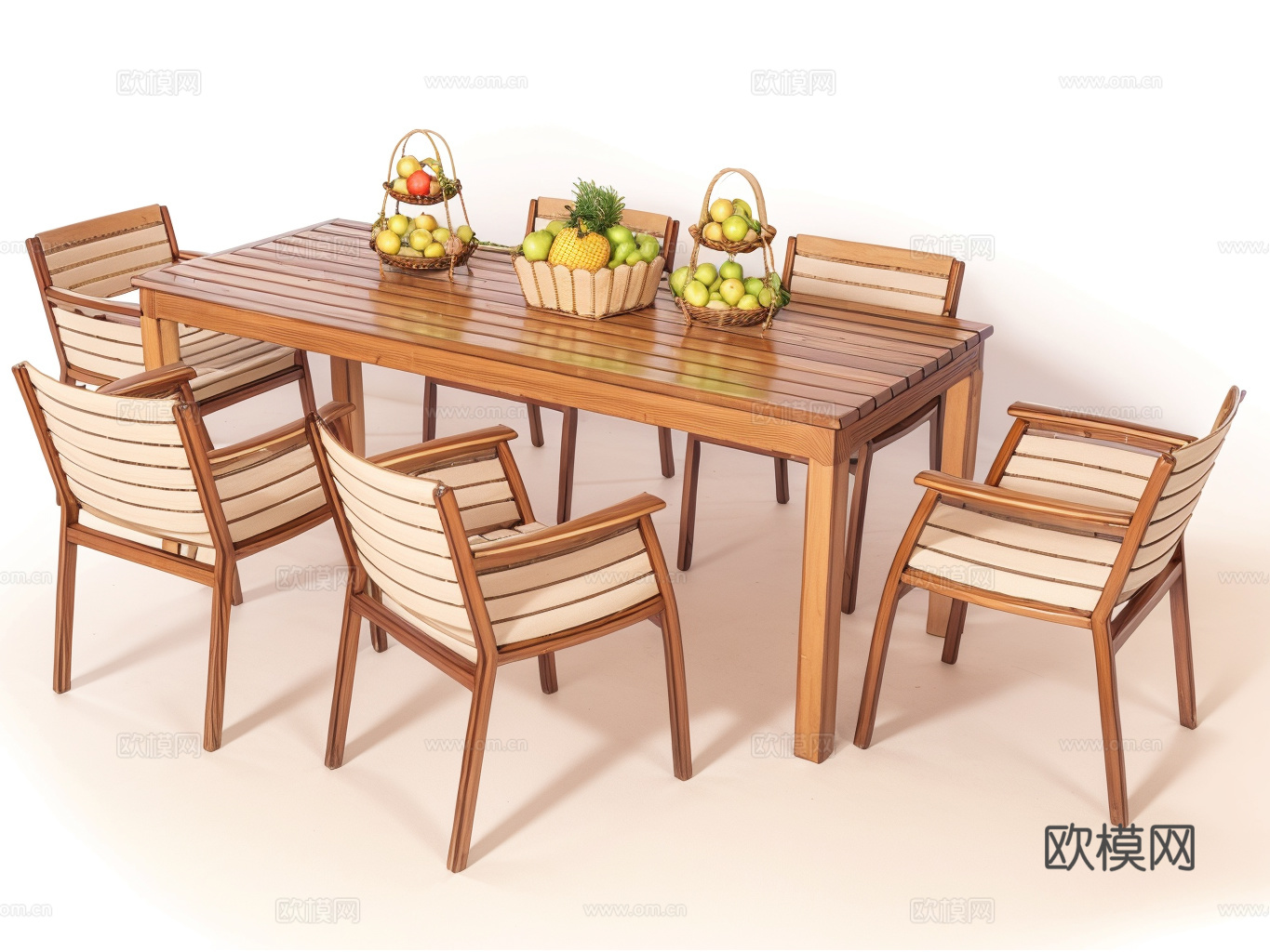 餐桌椅su模型