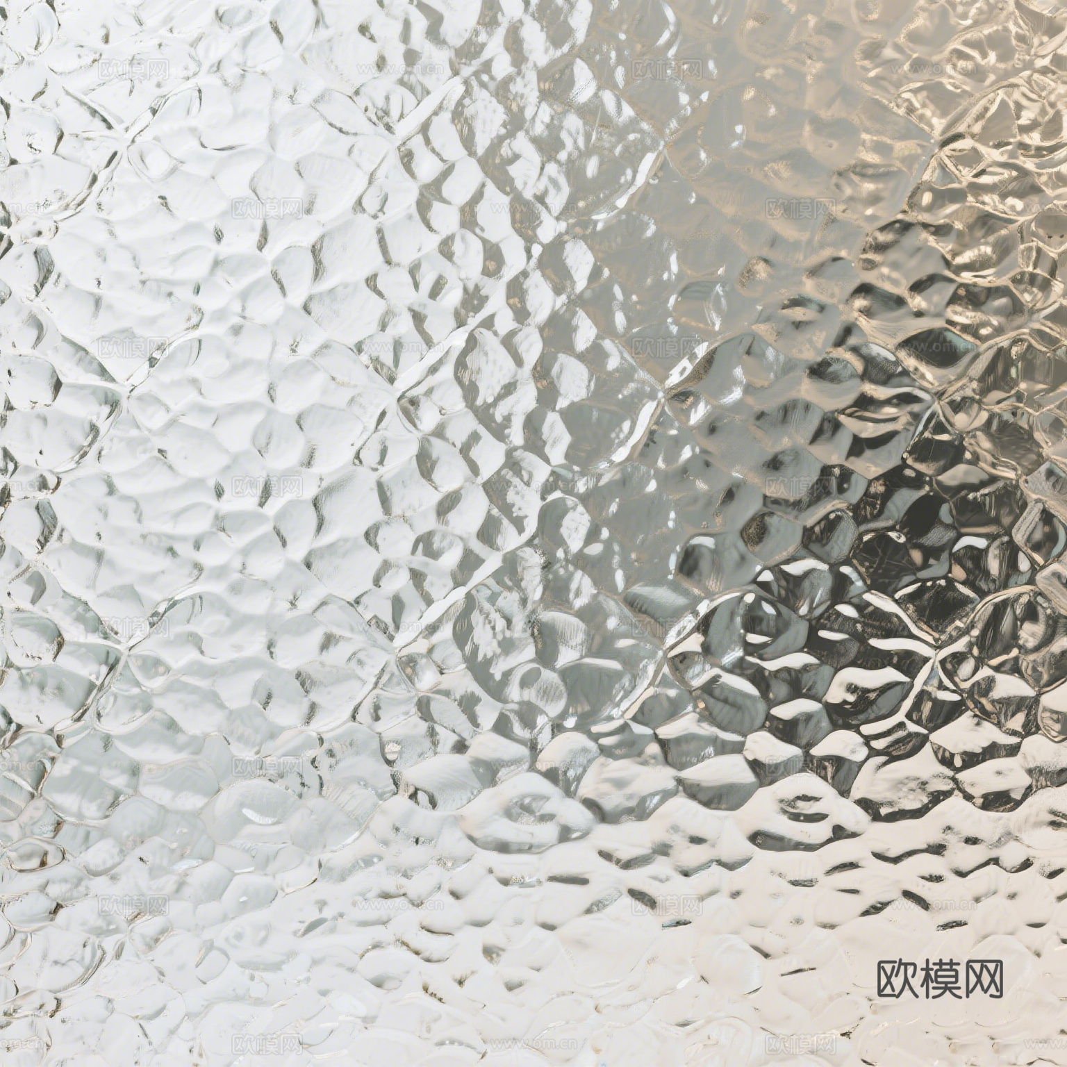 现代水波纹金属 银色水波纹不锈钢贴图