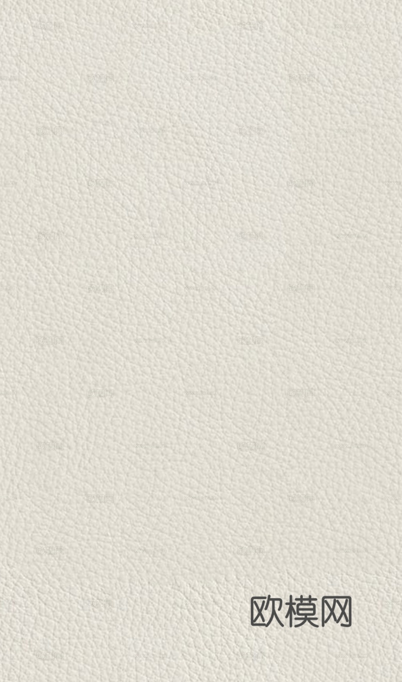 现代细纹无缝奶油白皮革皮纹贴图