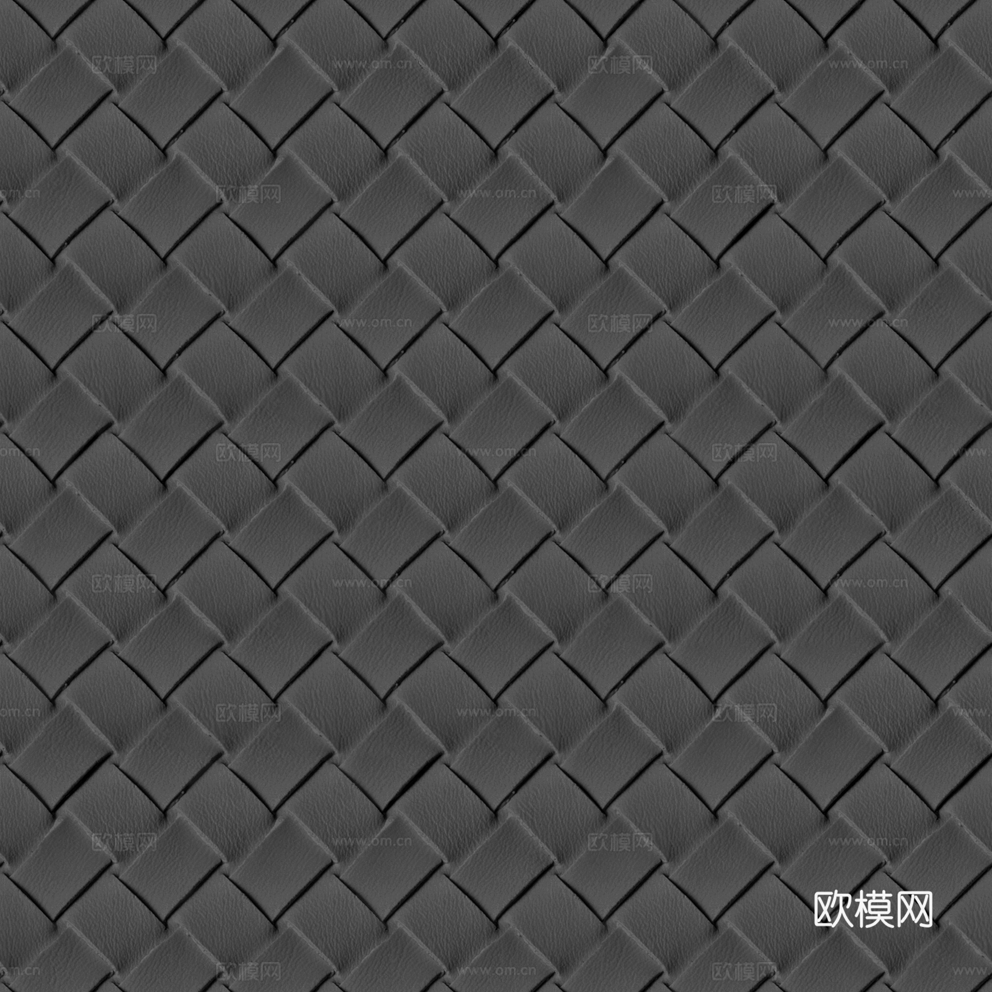 现代无缝菱形编织皮革 无缝灰色编织皮革下载