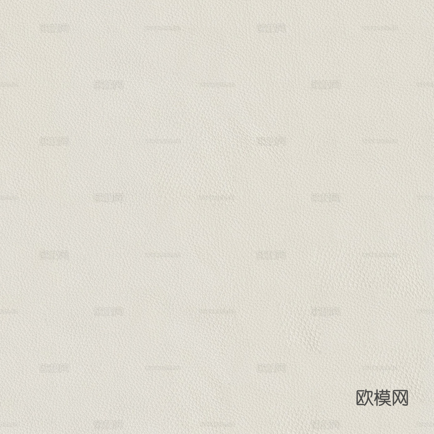 现代细纹无缝奶油白皮革皮纹贴图
