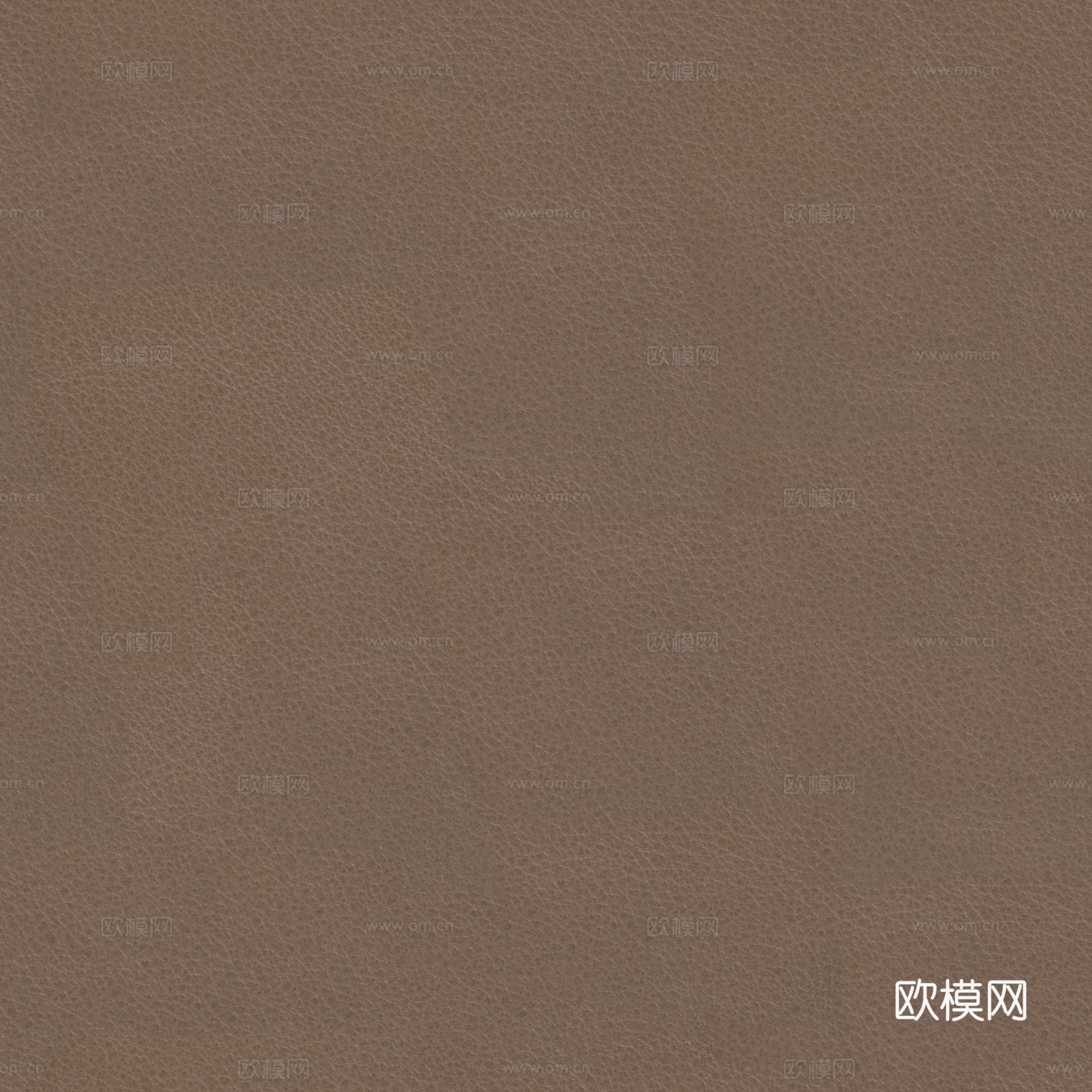 现代细纹无缝咖色皮革纹理 哑光皮革贴图